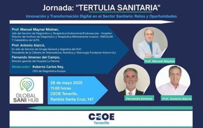  Tertulia Sanitaria en CEOE Tenerife
