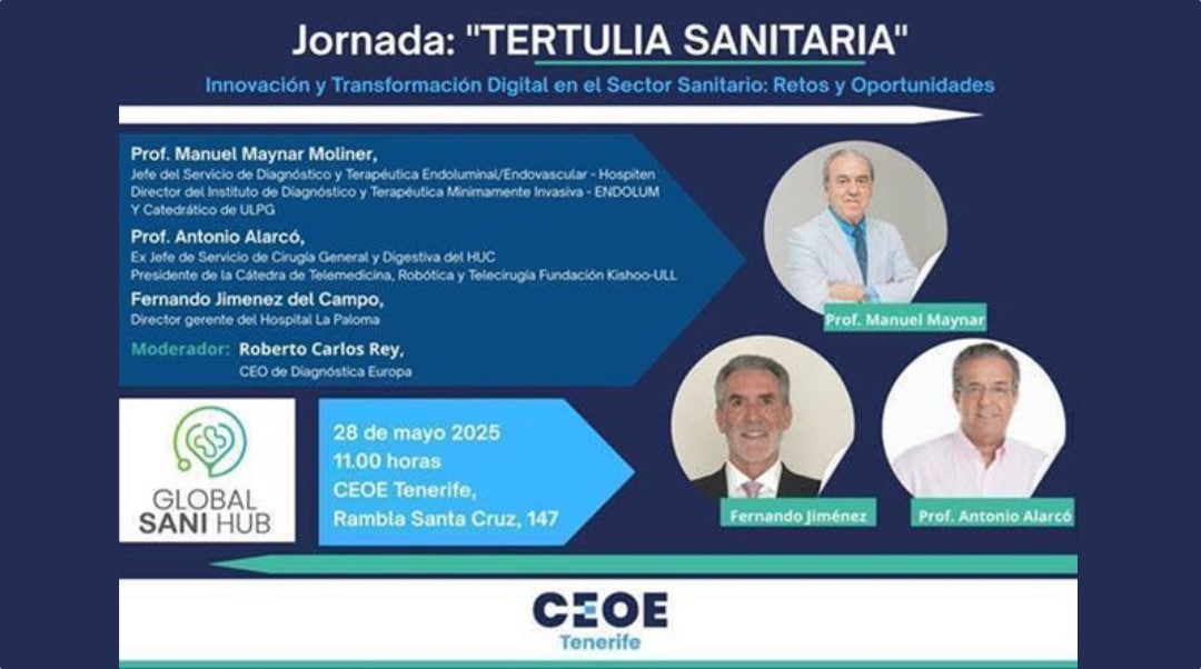  Tertulia Sanitaria en CEOE Tenerife